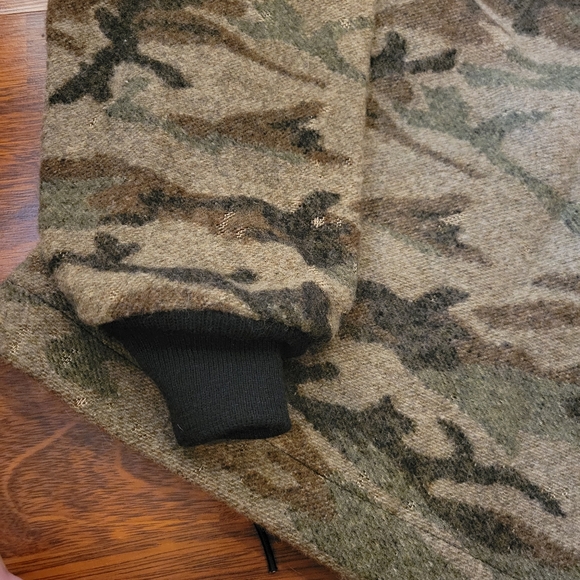 SOLD King of the Mountain Omnitherm unlined Heavy Wool Hoody Small - Picture 11 of 12